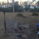 It was still cold enough and legal to have a fire at this time. The fire pit is a backpacking one by American brand UCO. It works well enough for two people, and is a fraction of the price of the Snowpeak fire pit.